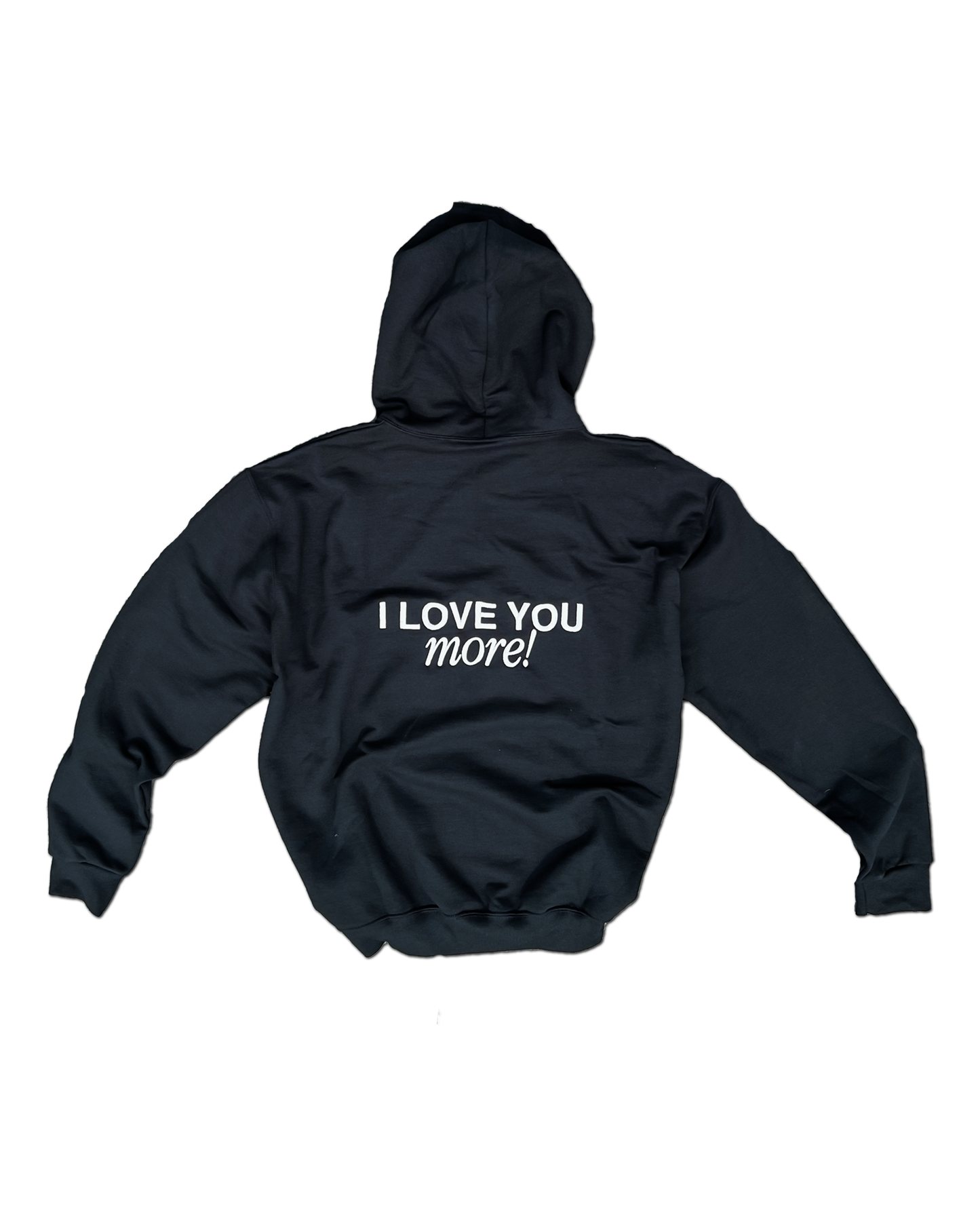 I Love You More Embroidered Hoodie