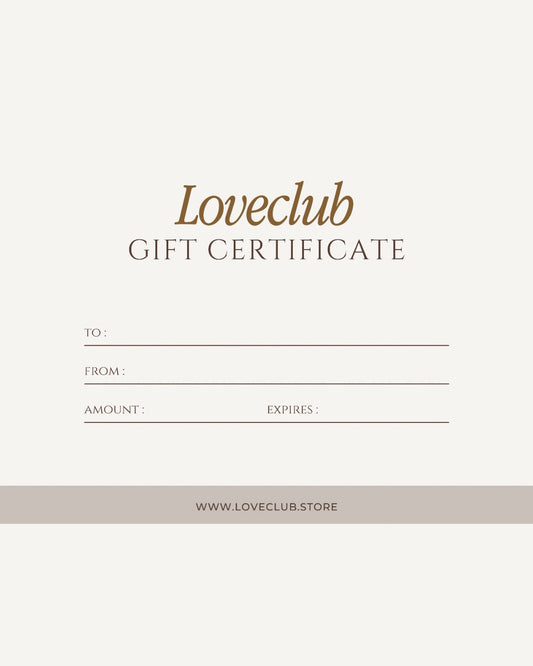 LOVECLUB GIFT CARDS